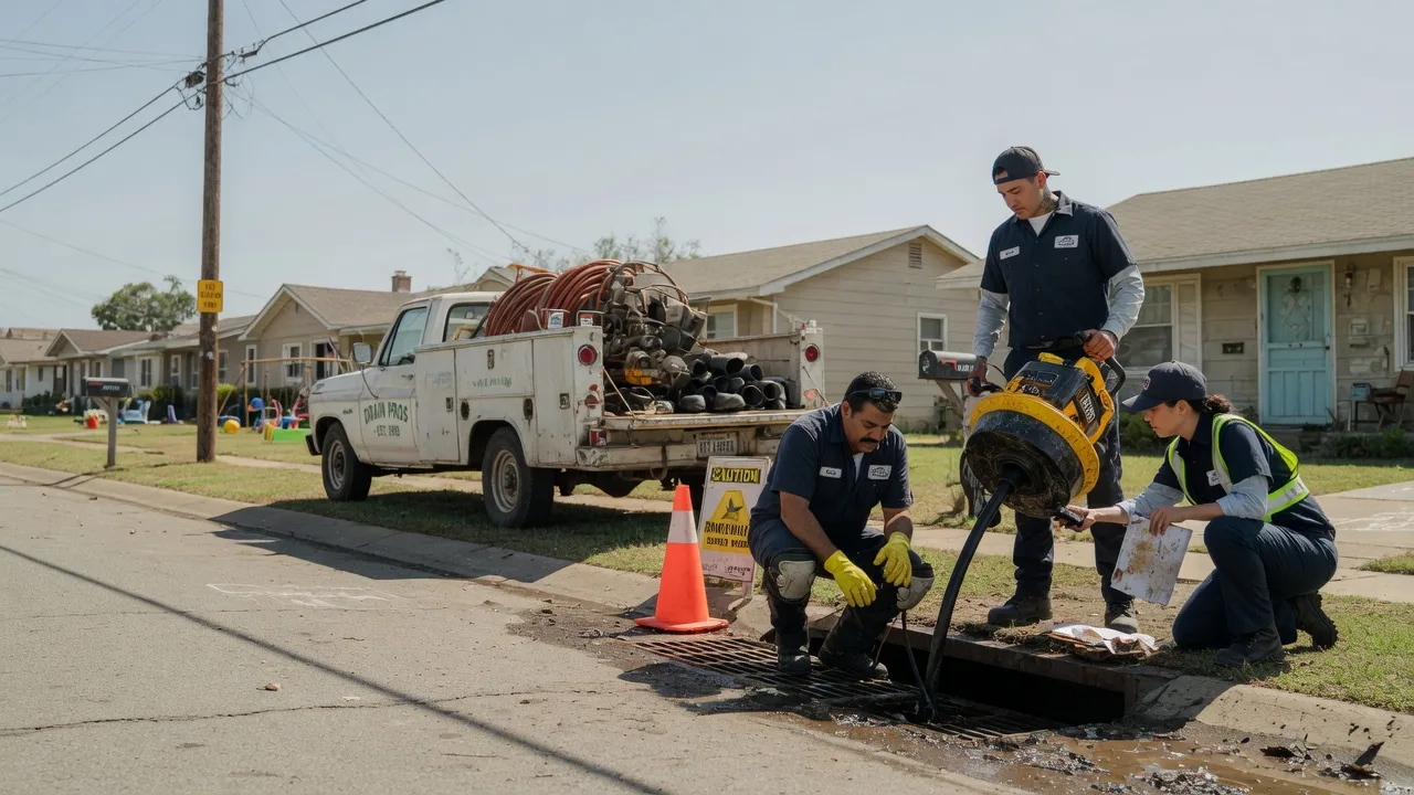 Drain Cleaning in Waurika, OK near me